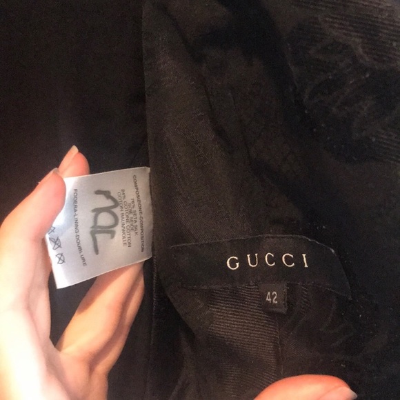 Gucci silk embroidered cropped jacket - Picture 4 of 9